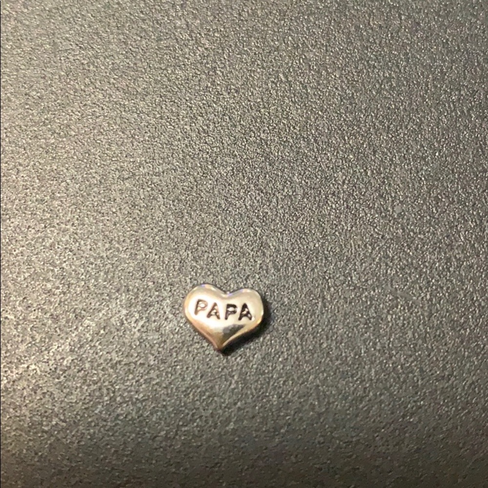 3 for $10|Brand New |Papa Heart |Origami Owl Charm